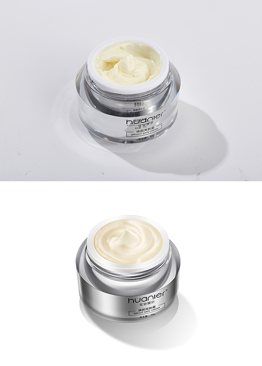 化妆品精修对比