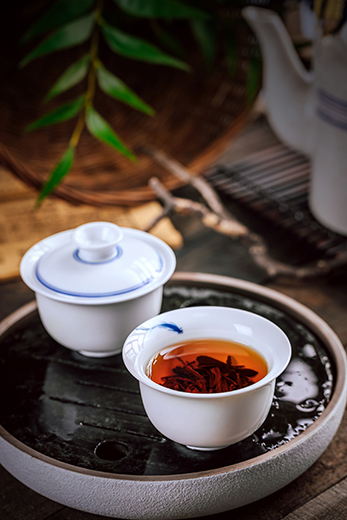 红茶场景实景拍摄