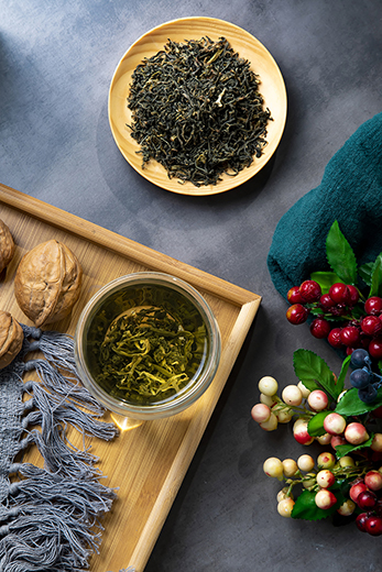 绿茶场景实景拍摄