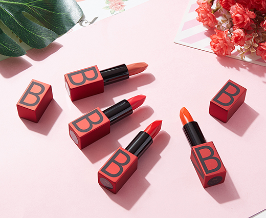 口红化妆品产品静物场景图拍摄