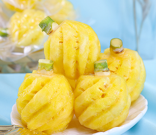 泰国菠萝水果拍摄