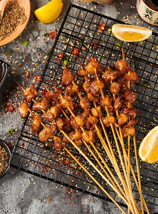 美食烧烤食品拍摄