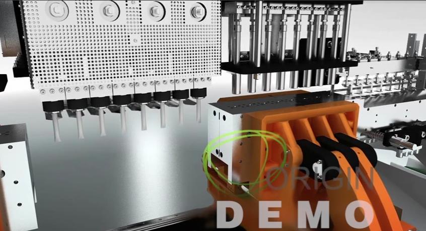 MG动画-吹瓶、灌装生产线动画